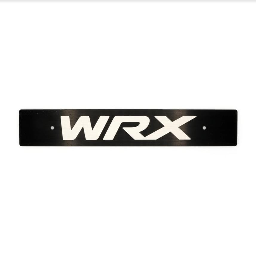 Billetworkz "WRX" Plate Delete