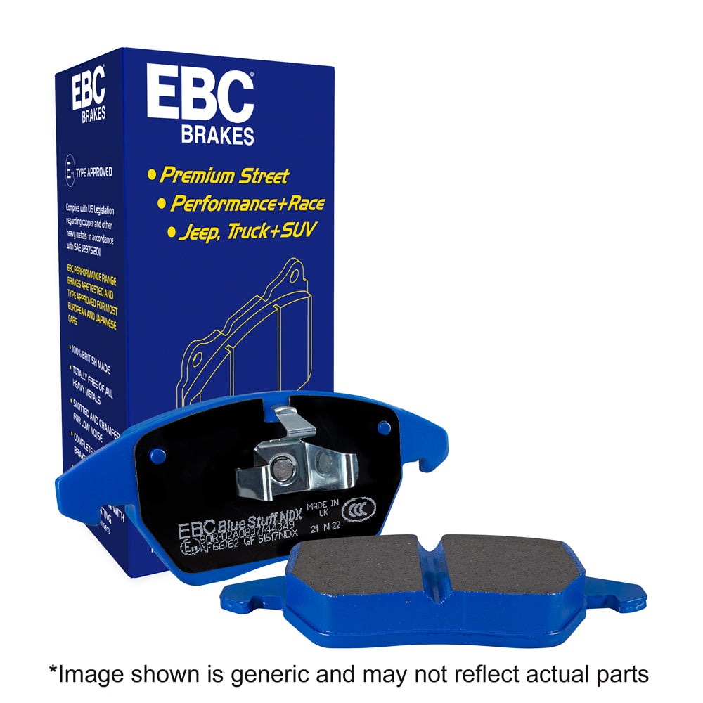 EBC 2012+ BRZ/FRS/86 2.0L Bluestuff Front Brake Pads | DP51884NDX