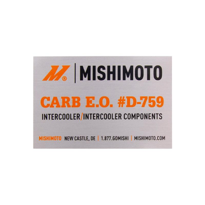 Mishimoto Black Top Mount Intercooler w/ Black Hoses Subaru WRX 2002-2007 / STI 2004-2007 | WRX-01BKBK