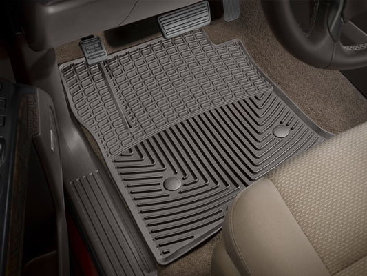 WeatherTech 22-23 Tundra Double Cab (Incl. 2022 Tundra Hybrid) Front Rubber Mats - Cocoa | W611CO