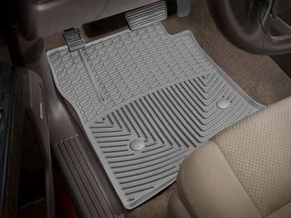 WeatherTech 22-23 Tundra CrewMax (Incl. 2022 Tundra Hybrid) Front Rubber Mats - Grey | W611GR