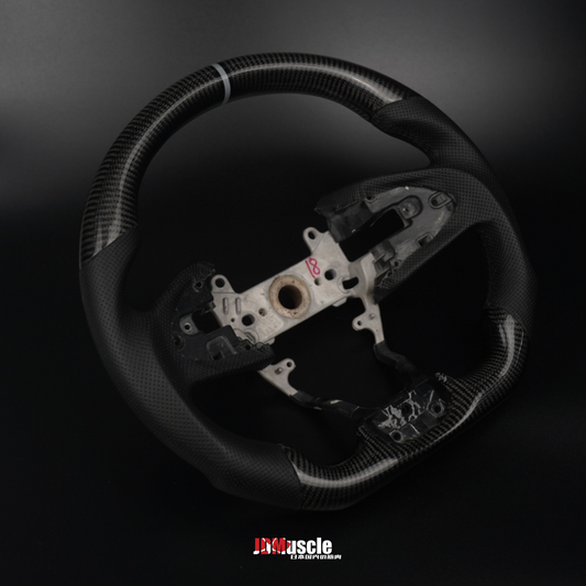 JDMuscle Custom Carbon Fiber Steering Wheel for 10th Gen Civic