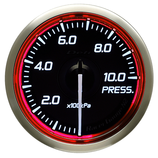 DEFI DF Racer Metric Pressure Gauge 52mm Universal | DF16203