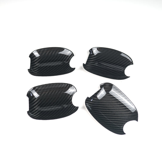 JDMuscle 15-21 WRX/STI Tanso Carbon Fiber Door Bowl Trim Covers