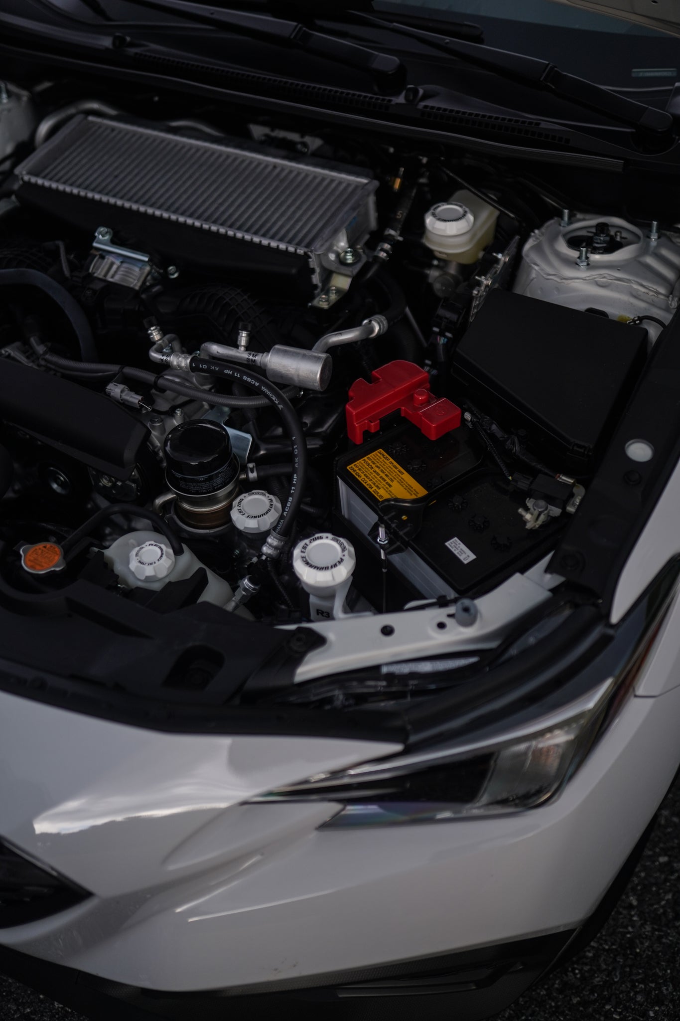 Suya Performance Billet Aluminum Engine Bay Caps (4PC Set) for All Subaru Models
