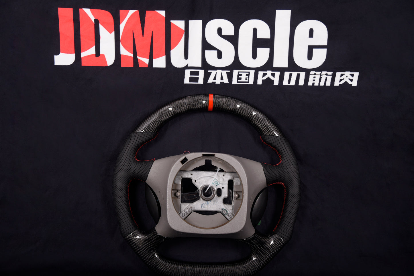 JDMuscle Custom Carbon Fiber Steering Wheel for 2002-2004 WRX 2002-2003 STI