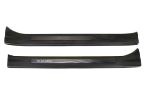 Subaru OEM JDM S4 SporVita Black Etched Door Sills Subaru WRX 15-21 / WRX STI 15-21 | E1017VA500