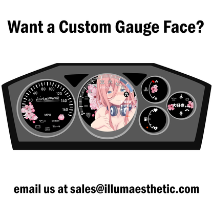 Illumaesthetic's Mitsubishi Lancer Evolution 7/8/9 - Gauge Faces | CT9A