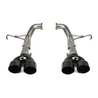 FactionFab 11-14 WRX/STI Sedan Axle Back Exhaust Black Tip | 1.10111.3