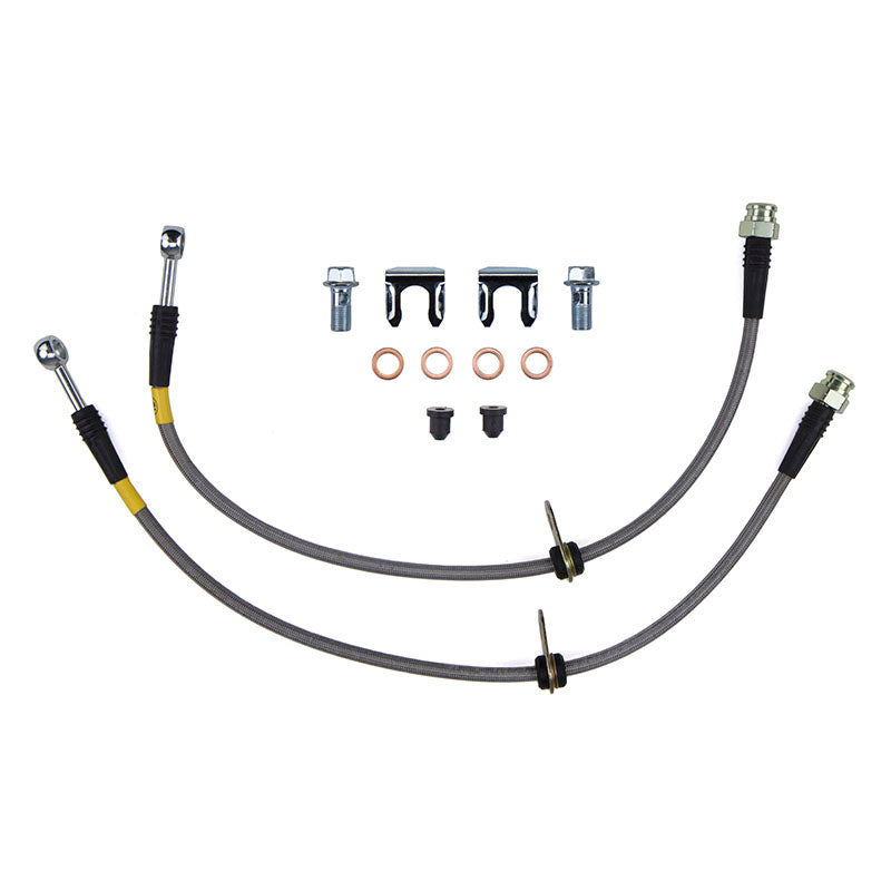 FactionFab 18-21 STI Rear Stainless Steel Brake Line Set | 1.10211.1