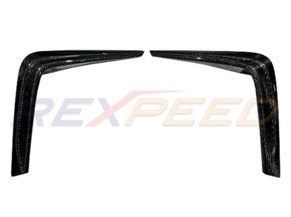 Rexpeed GR86 V4 Carbon Fiber Front Bumper Side Garnish | FR115