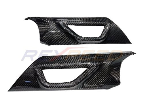 Rexpeed 2022+ GR86/BRZ Dry Carbon Door Trim Cover Set | FR122