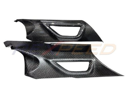 Rexpeed 2022+ GR86/BRZ Dry Carbon Door Trim Cover Set | FR122