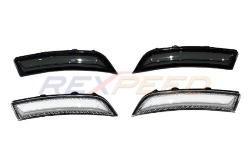 Rexpeed 2022+ GR86 / BRZ Protruding Side Marker Lights (Smoky Black) | FR125M+