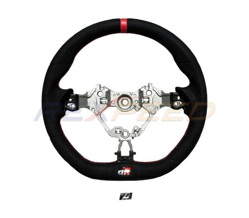 Rexpeed GR86 / BRZ 2022+ Black Suede Steering Wheel | FR82