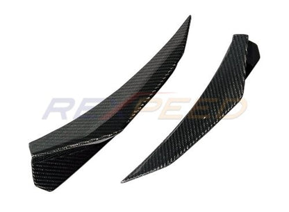 Rexpeed GR86 Dry Carbon Front Side Lower Duct Fin (Gloss) | FR99