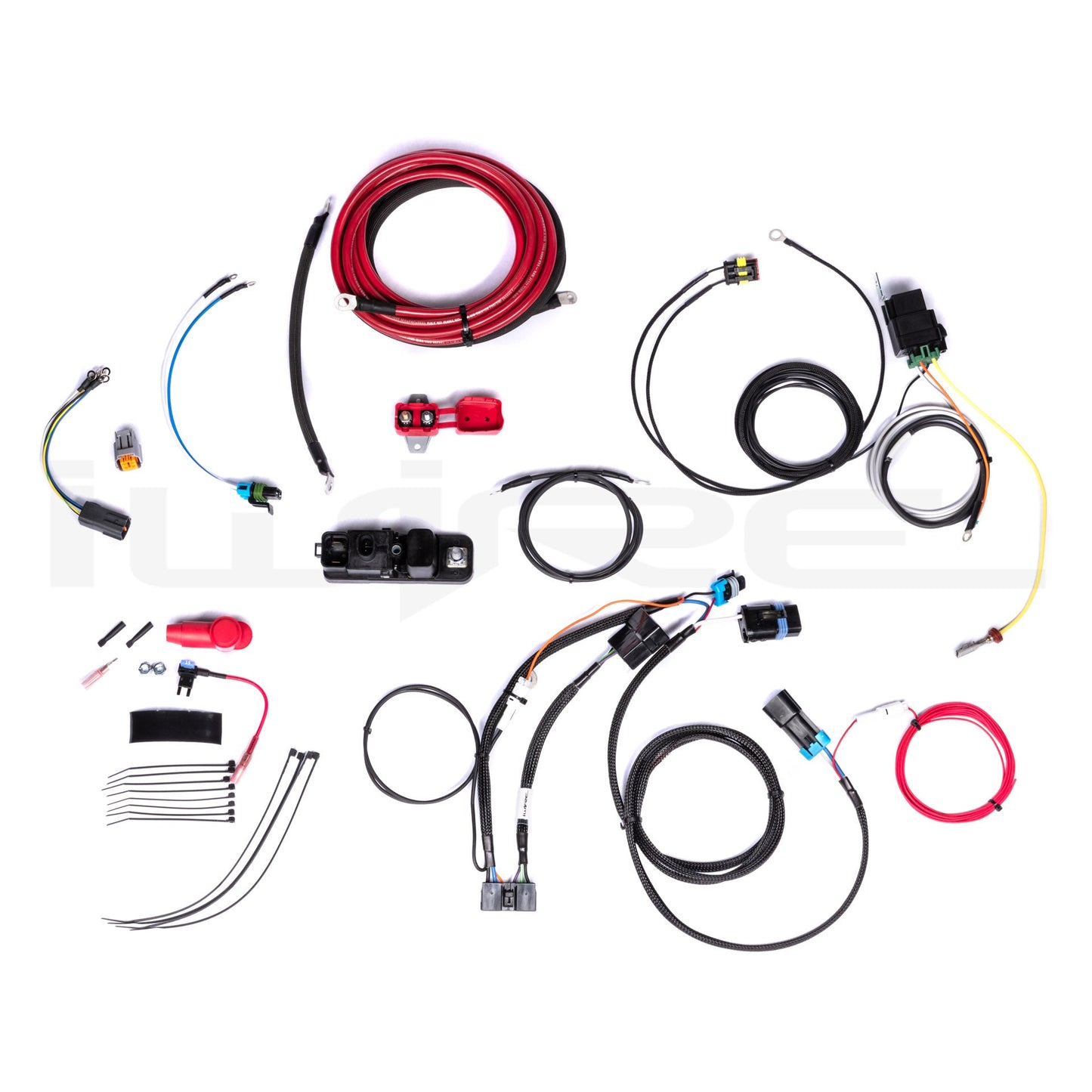iWire Fuel Pump Controller Hardwire Kit for Radium Hangers - Double Pump