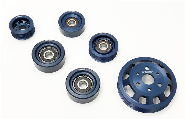 GReddy Water Pump / Alternator Pulley Set Scion FR-S 2013-2016 / Subaru BRZ 2013+ / Toyota 86 | 13512111