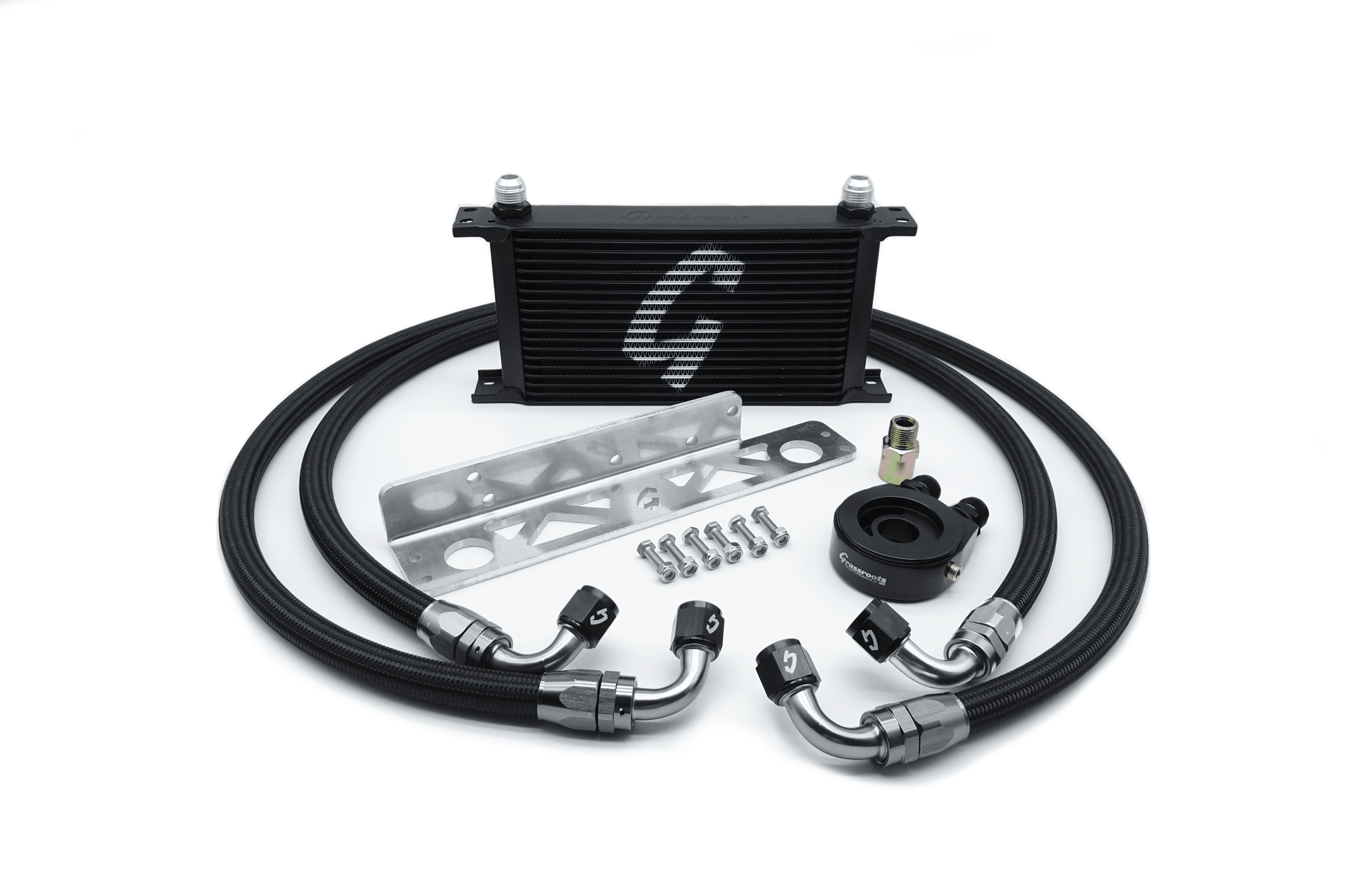 Grassroots Performance 350z G35 Bolt-On Oil Cooler Kit