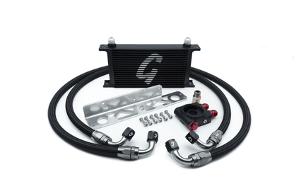 Nissan 350z Infiniti G35 Thermostatic 19-Row Oil Cooler Kit