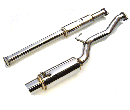 Invidia Stainless Steel N1 Cat Back Exhaust Mitsubishi EVO 8 & 9 2003-2006 | HS03ML8GTP