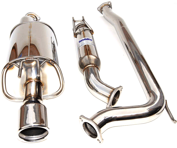 Invidia Q300 Stainless Tip Cat Back Exhaust Honda Civic Si Coupe 2006-2011 | HS06HC2G3S