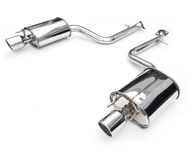 Invidia Q300 Axle Back Exhaust Stainless Tips Lexus IS250 / IS350 2014-2015 | HS13LISG3S