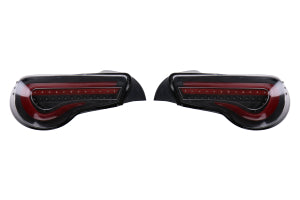 OLM VL Style Sequential Clear Lens Tail Lights (FT86SF Edition) Scion FR-S 2013-2016 / Subaru BRZ 2013-2020 / Toyota 86 2017-2019 | HTYF86TL-VCQ