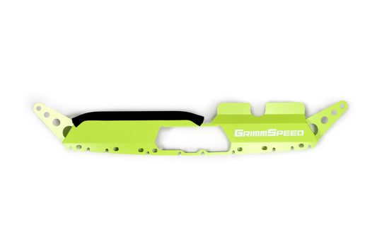 GrimmSpeed Radiator Shroud - Neon Green Powdercoat Subaru WRX/STI 15+| 096056