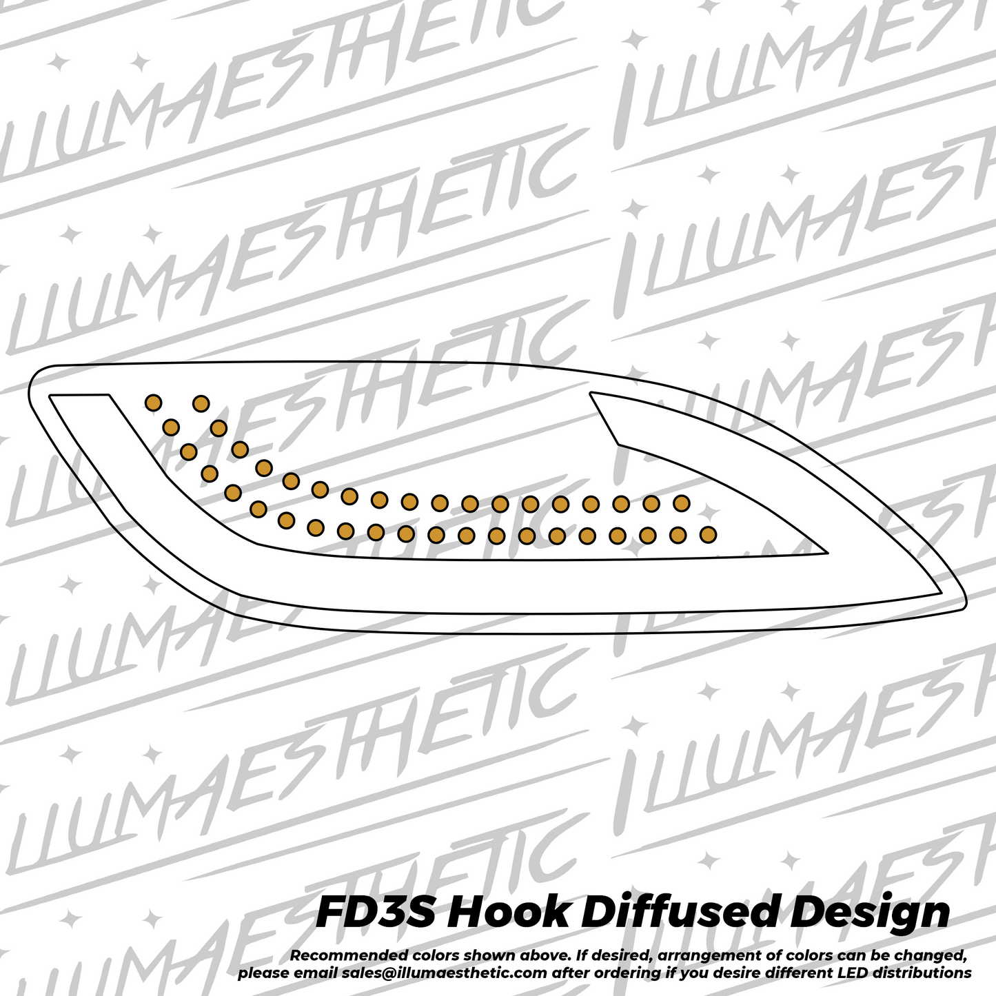 Mazda RX-7 | FD3S - Complete Corner Marker DIY Kit