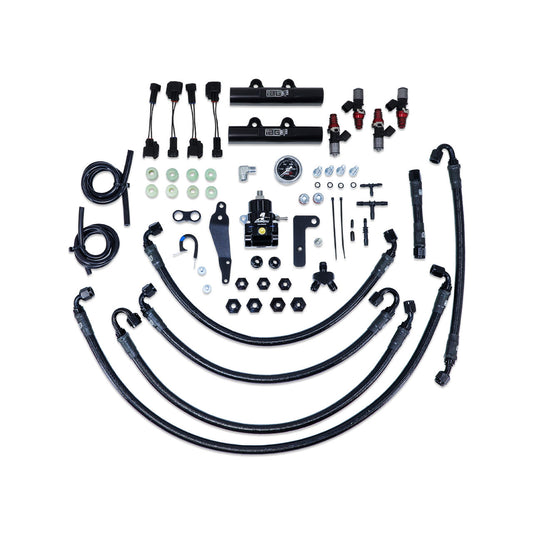 IAG 08-14 WRX, 08-21 STI PTFE Fuel System Kit w/ ID Injectors, Aeromotive FPR, IAG Fuel Rails | IAG-AFD-2310RD