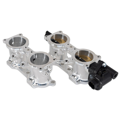 IAG 06-14 WRX/07+ STI/07-12 LGT/09-13 FXT V3 Top Feed TGV Housings with Butterfly Pass Thru | IAG-AFD-3050SL