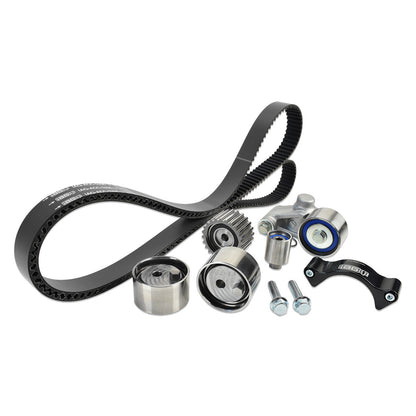 IAG 02-14 WRX/04-21 STI Timing Belt Kit with IAG Black Racing Belt, Timing Guide, Adjustable Idlers & Tensioner | IAG-ENG-5132BK