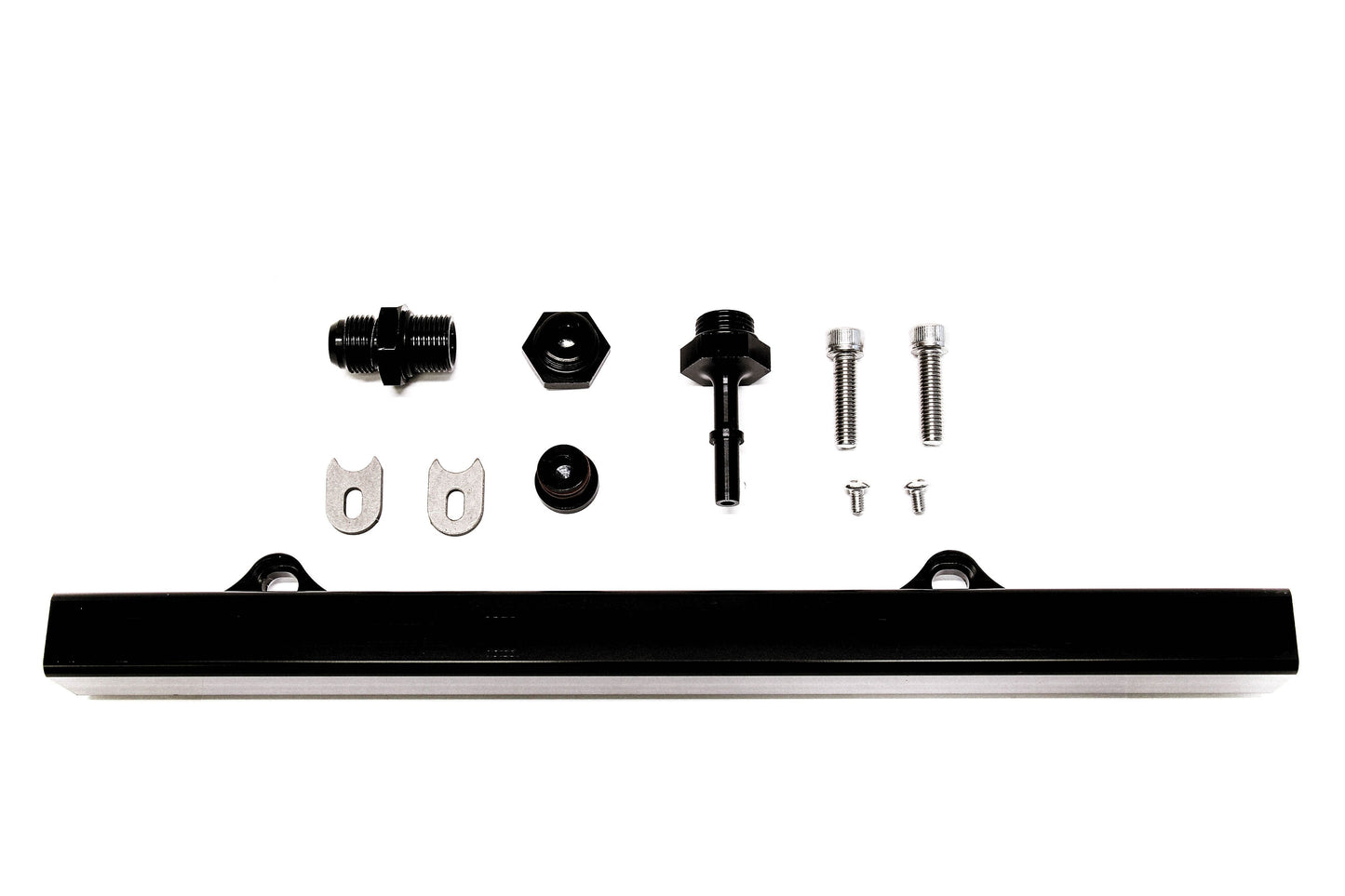 PLM Precision Works K-Series Fuel Rail Multi Port Black Honda Civic 2002-2015 / Acura RSX 2002-2006 / Acura TSX 2004-2008 | PW-FR-KS-BLK