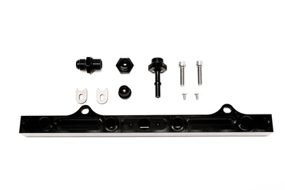 PLM Precision Works K-Series Fuel Rail Multi Port Black Honda Civic 2002-2015 / Acura RSX 2002-2006 / Acura TSX 2004-2008 | PW-FR-KS-BLK