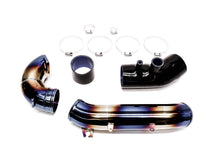 PLM [2017+ Civic Type R FK8] Turbo Inlet Pipe Kit Stainless Burnt Blue | PLM-HFK8-TB-IN-SS-TIT