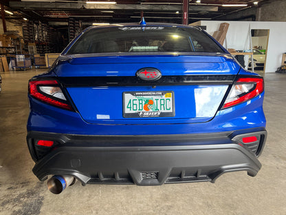 Sticker Fab 22-24 WRX 3D Carbon Fiber Front and Rear Emblem Overlays