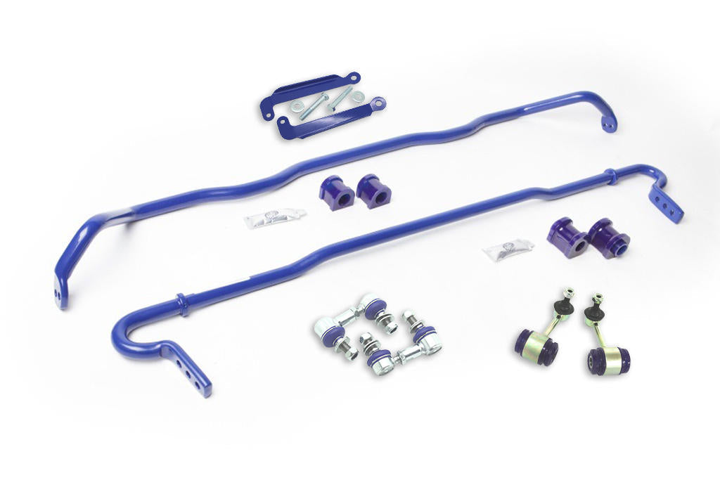 SuperPro 15- 21 WRX Limited Front / Rear 26mm F/24mm R Adjustable Sway Bar and Link Set | RCWRX050KIT