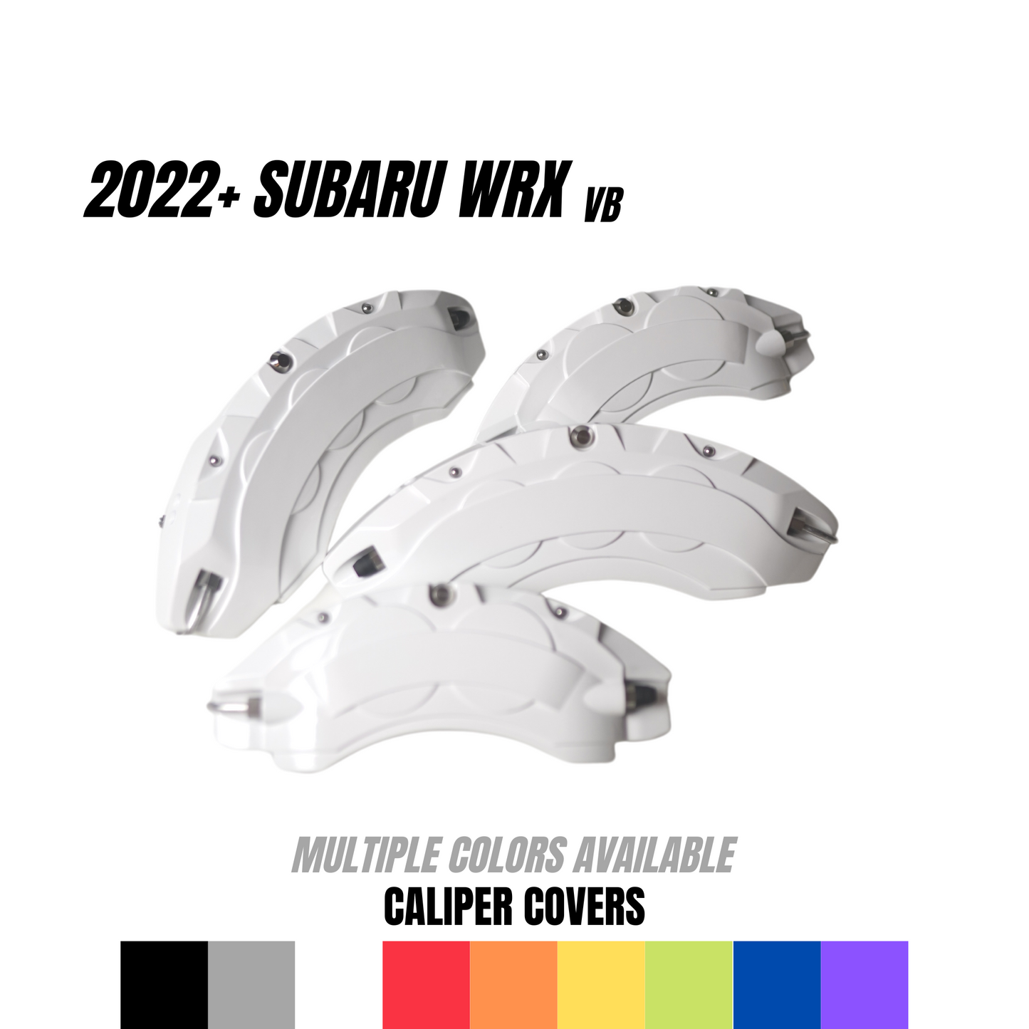 JDMuscle 2022-24 WRX Aluminum Caliper Covers