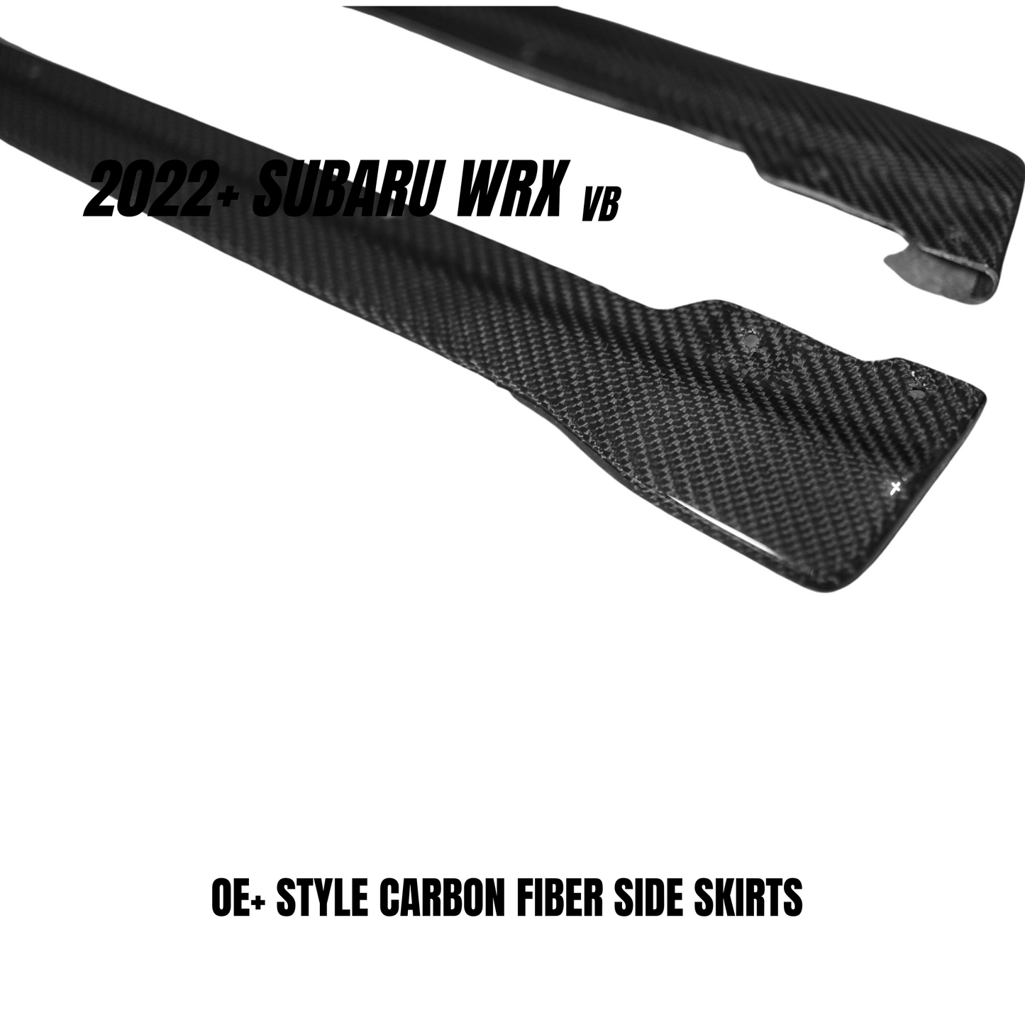 JDMuscle 22-24 WRX Tanso Carbon Fiber Aero Combo OE+ Style