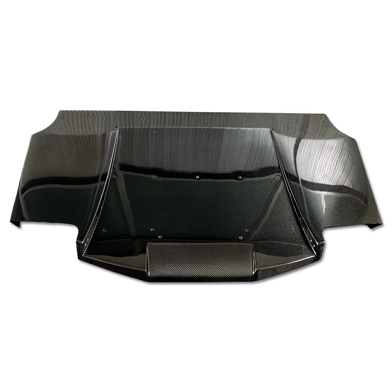 JDMuscle Tanso Carbon Fiber VS Style Rear Diffuser - 2015-2021 WRX/STI