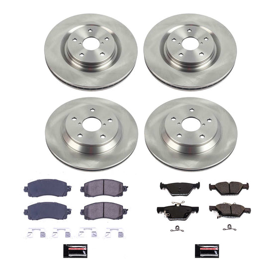 Power Stop 19-21 Forester Front & Rear Autospecialty Brake Kit | KOE8521