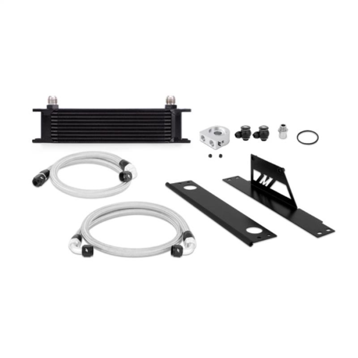 Mishimoto Oil Cooler Kit Black Subaru WRX/STI 2002-2005 | MMOC-WRX-01BK