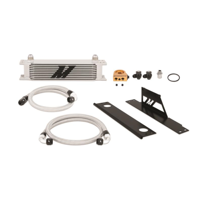 Mishimoto Oil Cooler Kit Black Subaru WRX/STI 2002-2005 | MMOC-WRX-01BK