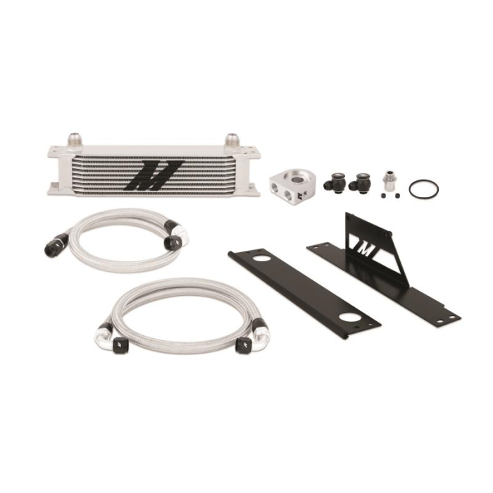 Mishimoto Oil Cooler Kit Black Subaru WRX/STI 2002-2005 | MMOC-WRX-01BK