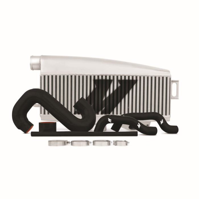 Mishimoto Black Top Mount Intercooler w/ Black Hoses Subaru WRX 2002-2007 / STI 2004-2007 | WRX-01BKBK