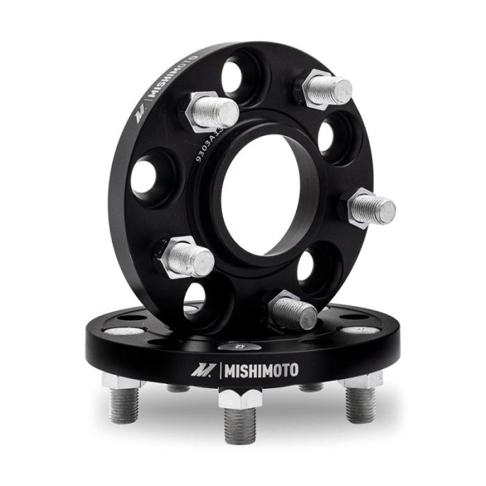 Mishimoto Wheel Spacers - 5X114.3 / 70.5 / 50 / M14 - Black | 001-500BK