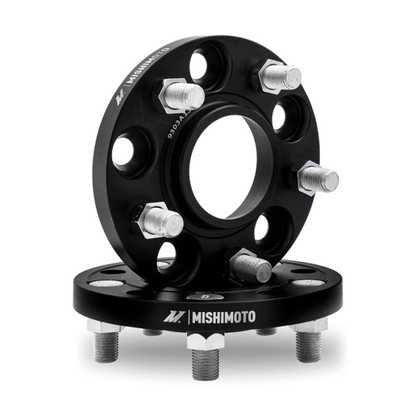 Mishimoto Wheel Spacers - 5X114.3 / 70.5 / 50 / M14 - Black | 001-500BK