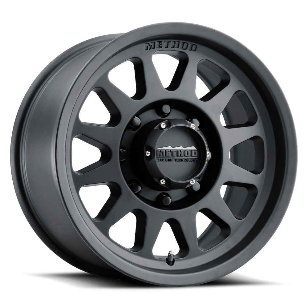 Method MR704 HD 17x9 18mm Offset 8x170 130.81mm CB Matte Black Wheel | MR70479087518H