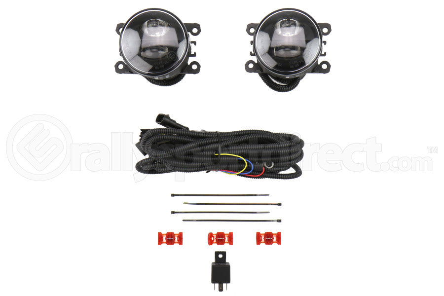 OLM Nighthawk LED / DRL Fog Lights - 15+ WRX/STI / 13-15 FT86 / 2014+ Forester | NH-BLK